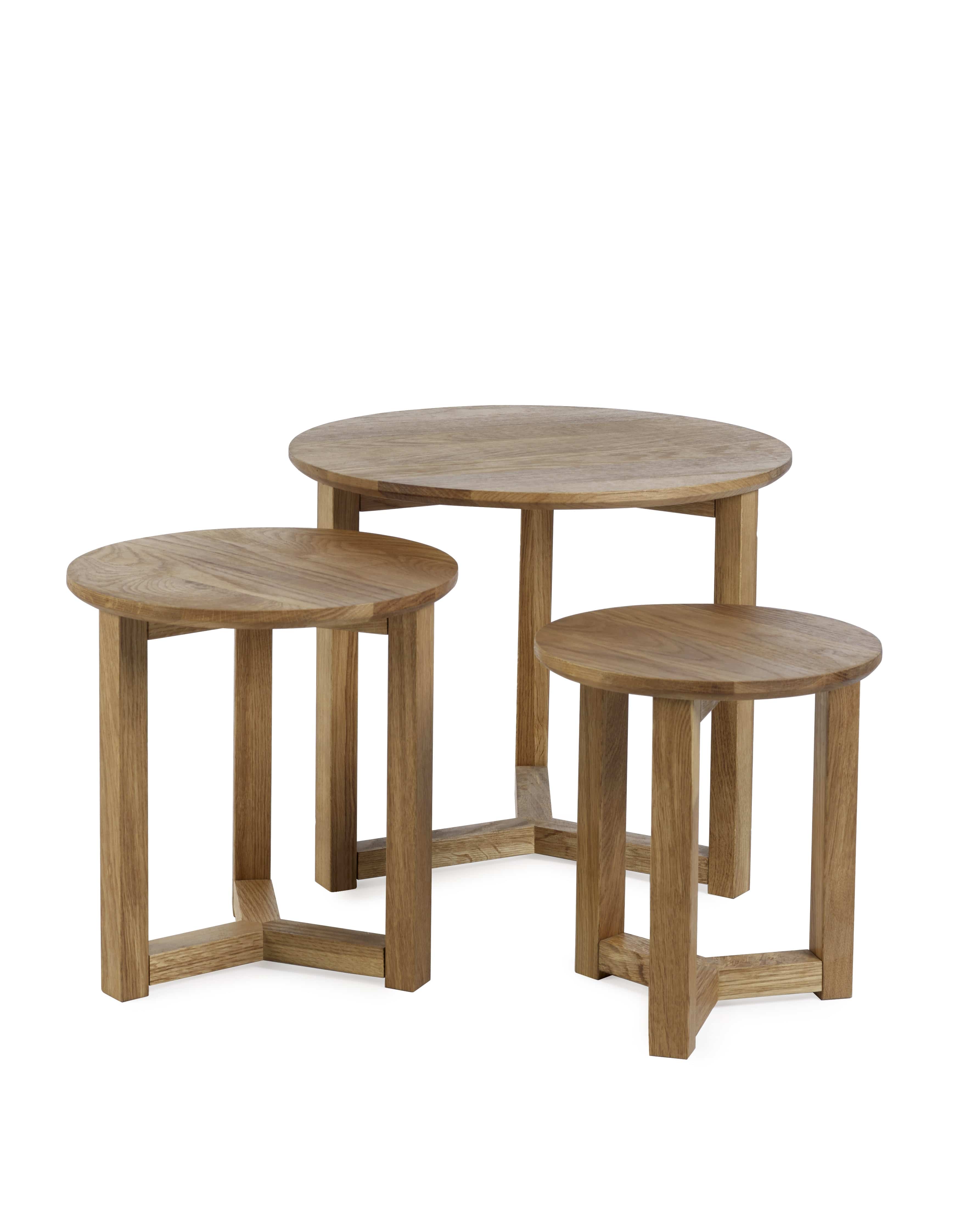 Julian Bowen Nest Of Tables Nidri Nest Of Tables Bed Kings