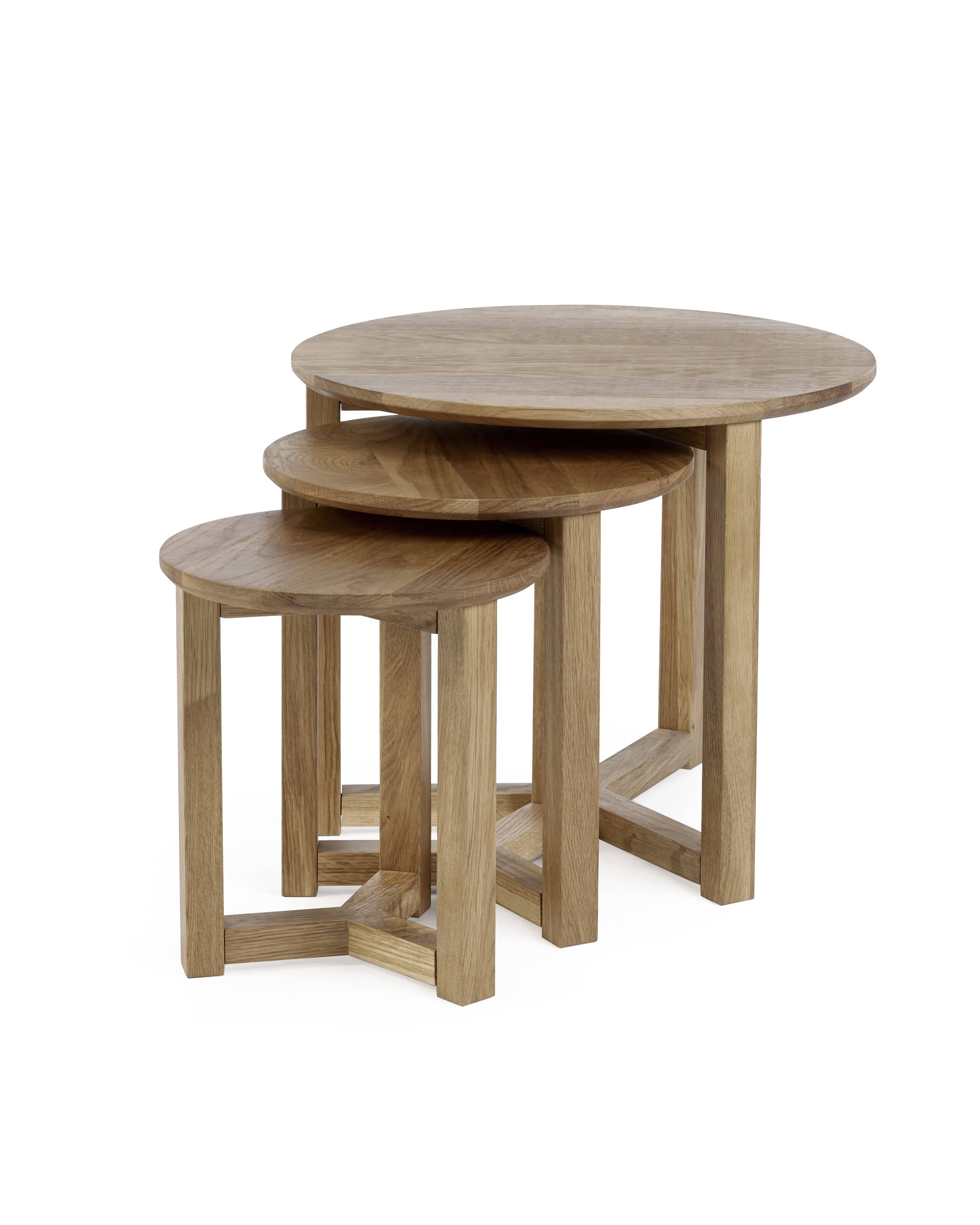 Julian Bowen Nest Of Tables Nidri Nest Of Tables Bed Kings