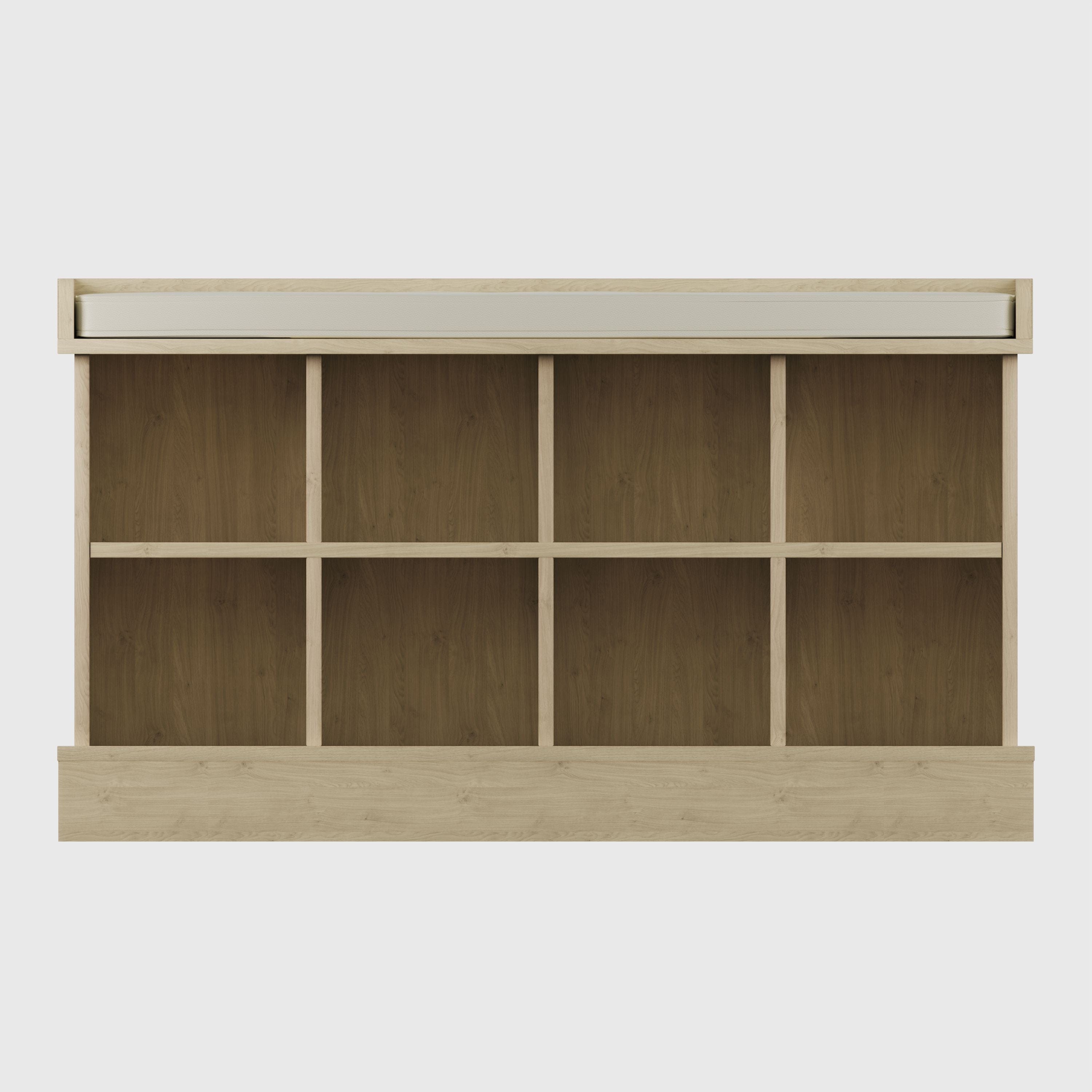 GFW Shoe Bench Kempton Shoe Bench Oak Bed Kings