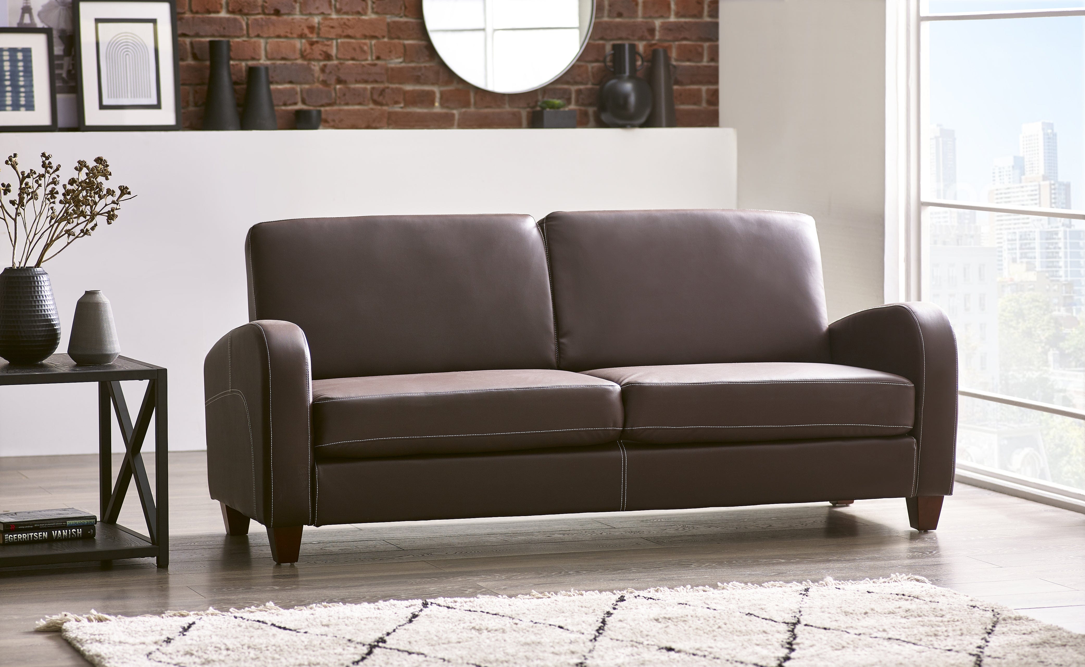 Julian Bowen Sofa Vivo 3 Seater Sofa Bed Kings