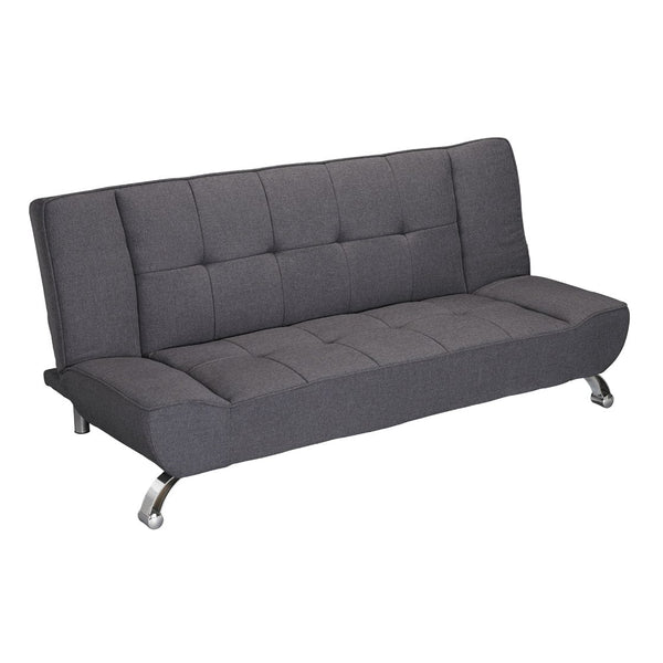 LPD Sofabed CLEARANCE Vogue Sofa Bed Grey Fabric Bed Kings