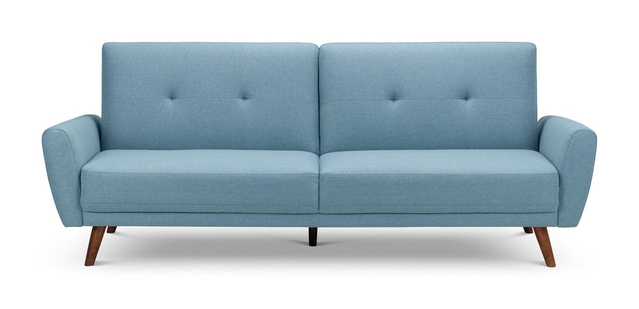 Julian Bowen Sofabeds Monza Fabric Sofa Bed - Blue Bed Kings