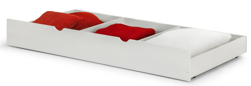 Julian Bowen Trundle Bed Single 90cm 3ft Nova Underbed Trundle/Storage Drawer Bed Kings