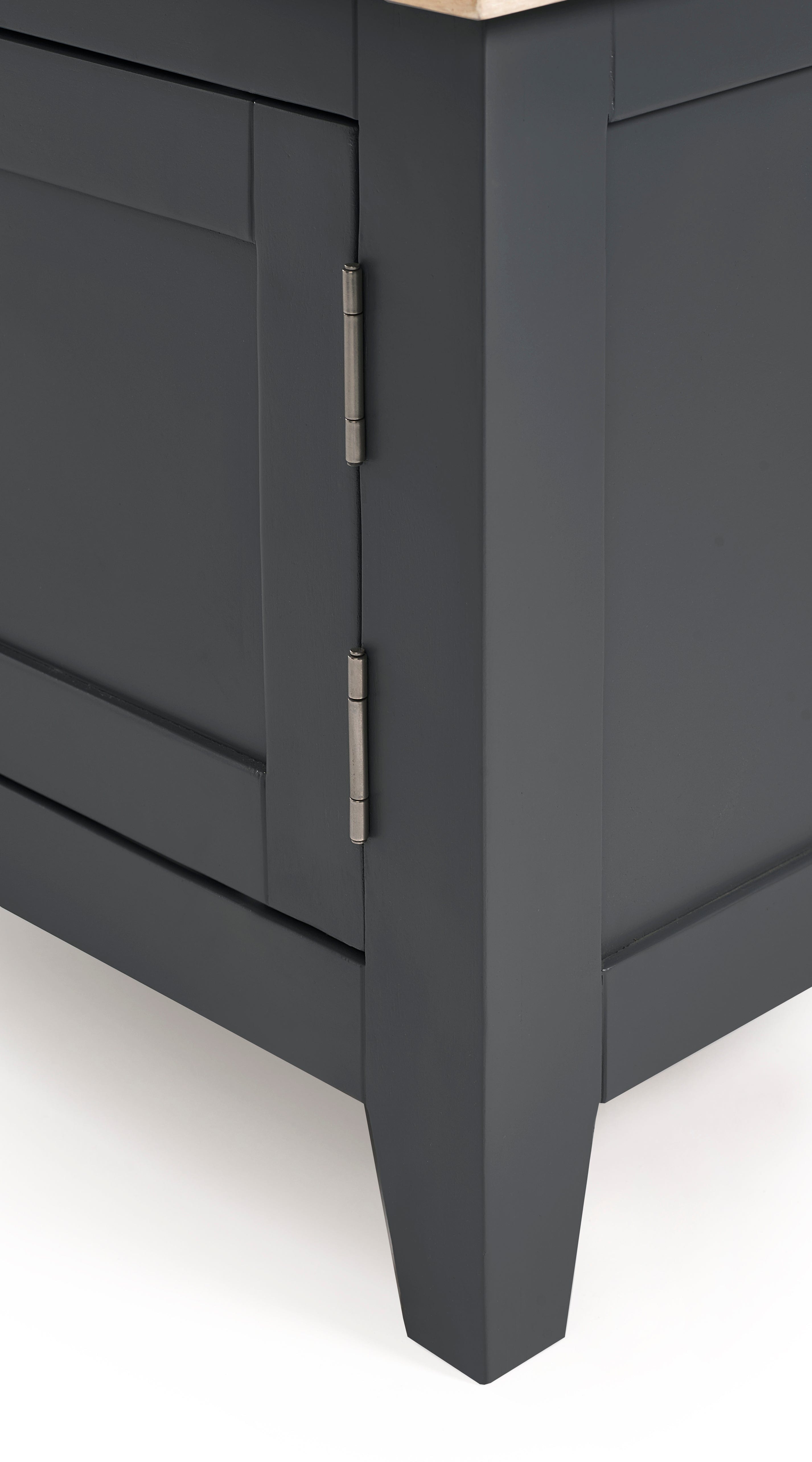 Julian Bowen TV Unit Bordeaux Tv Unit Dark Grey Bed Kings