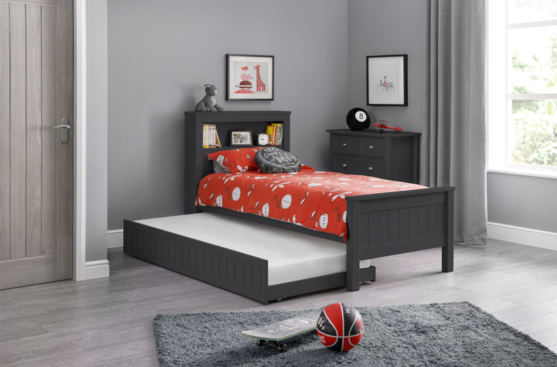 Julian Bowen Underbed Single 90cm 3ft Maine Underbed - Anthracite Bed Kings