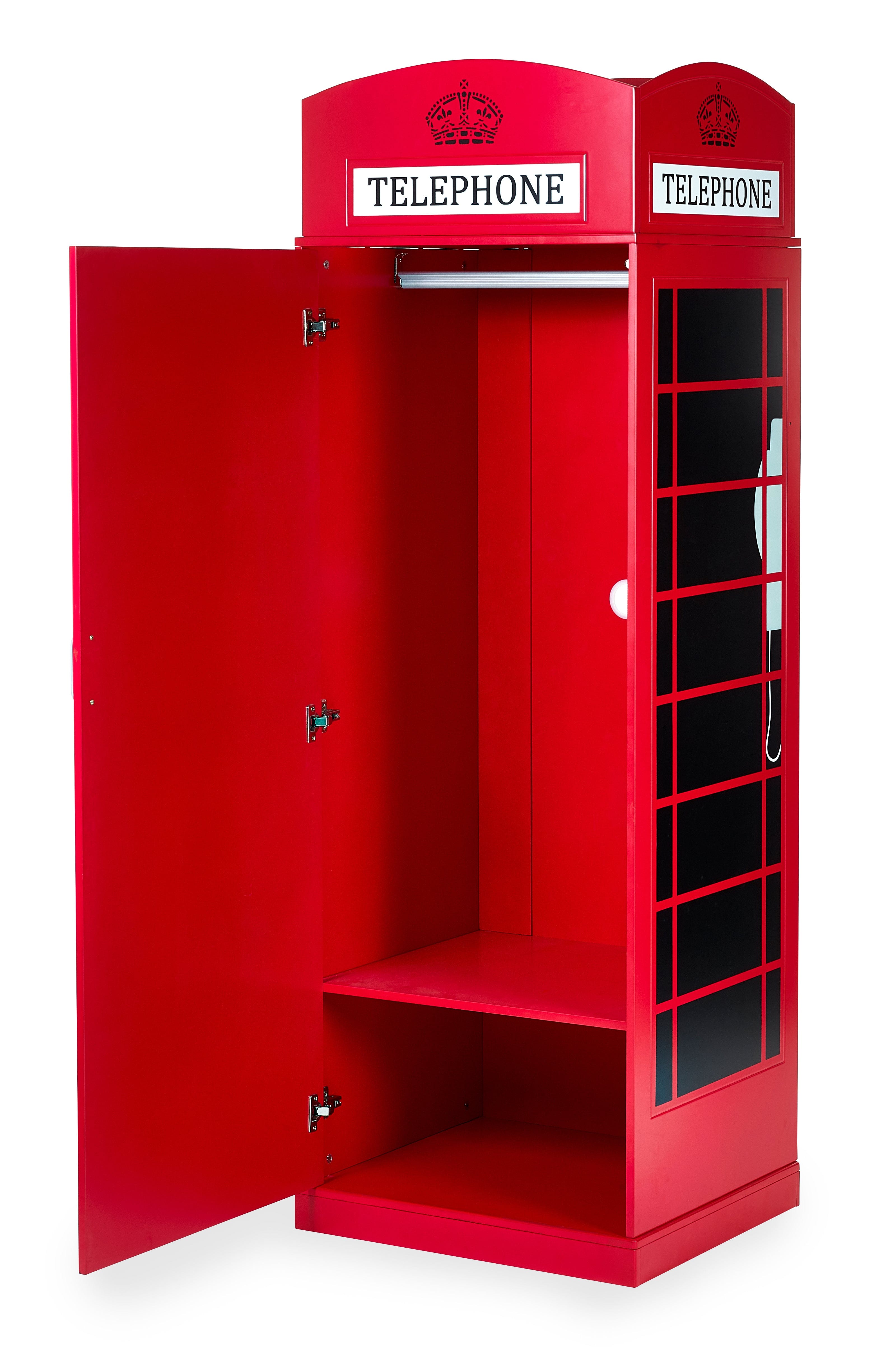 Julian Bowen Wardrobe Telephone Box Wardrobe Bed Kings