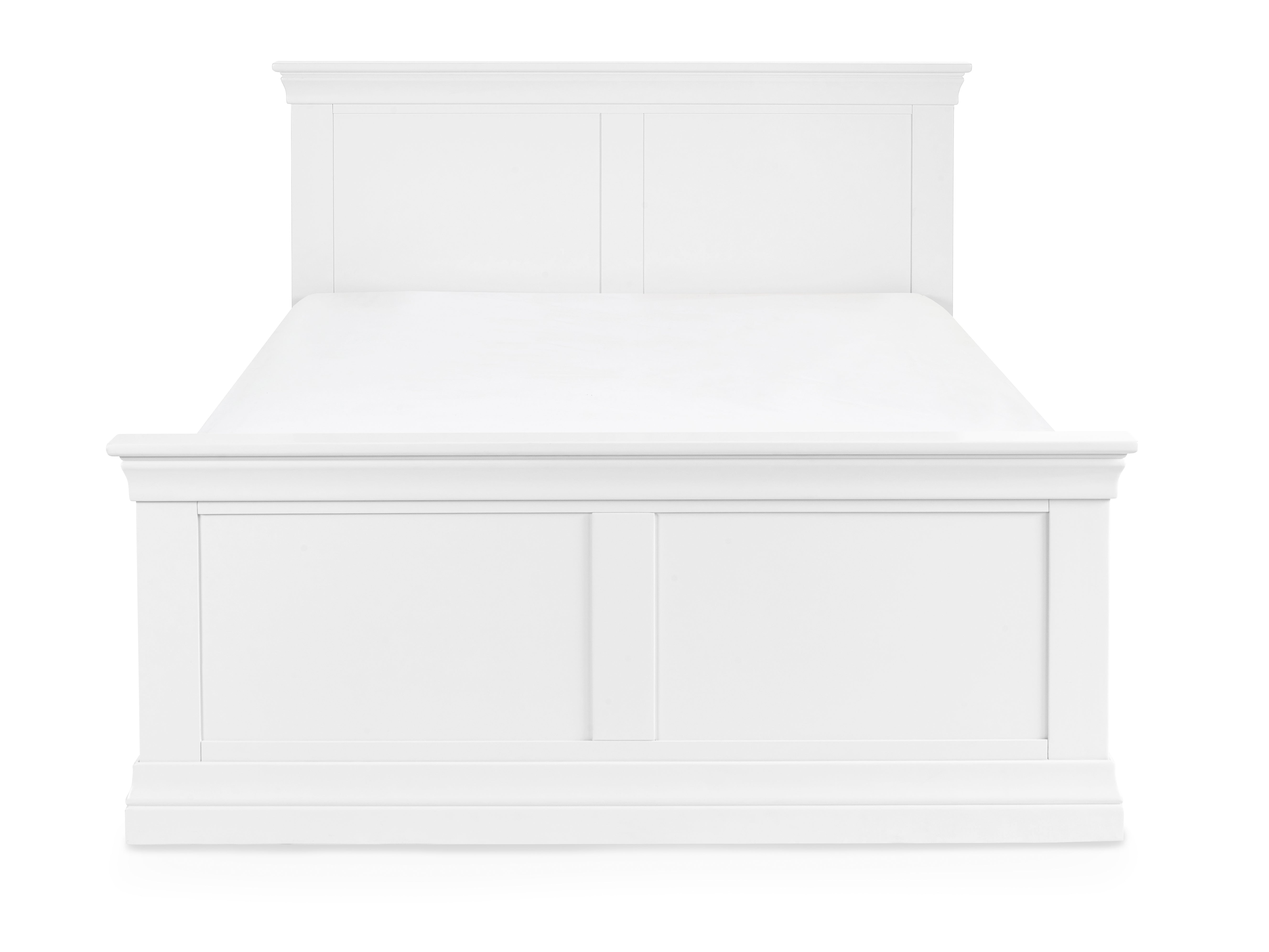 Julian Bowen Wood Bed Clermont Bed - Surf White Bed Kings