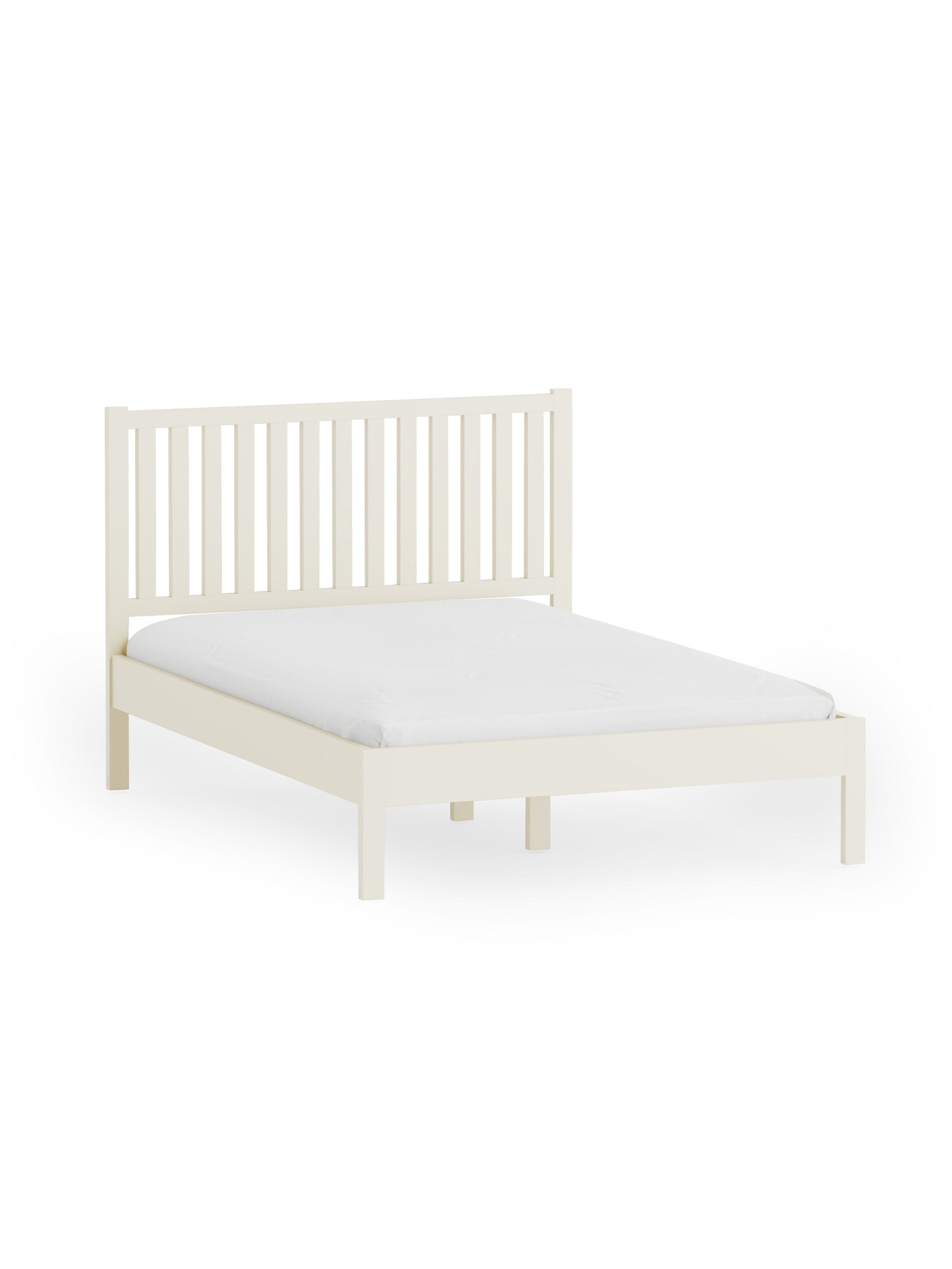Julian Bowen Wood Bed Coxmoor Bed - Ivory and Oak Bed Kings