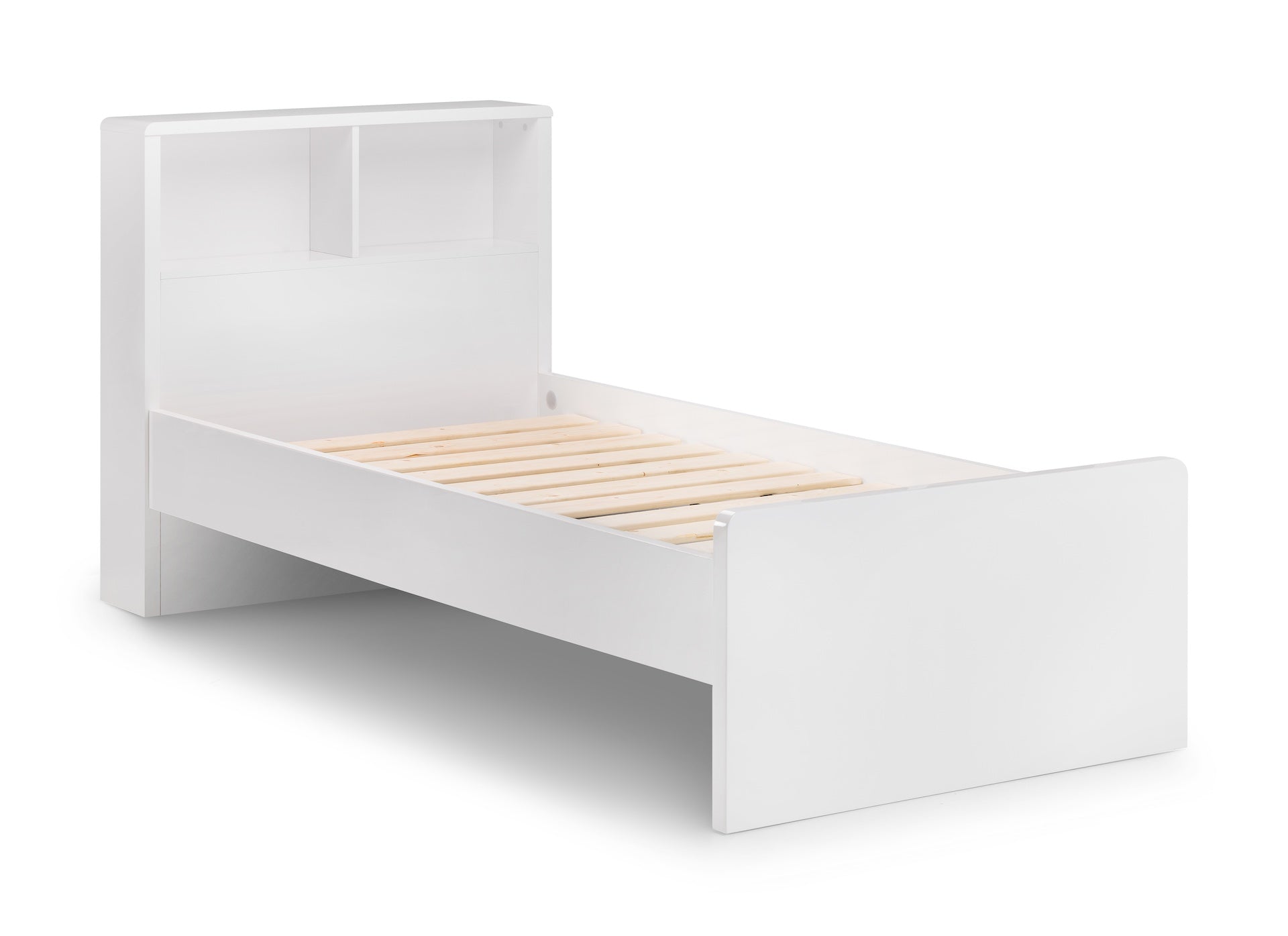 Julian Bowen Wood Bed Manhattan Single Bookcase Bed Bed Kings