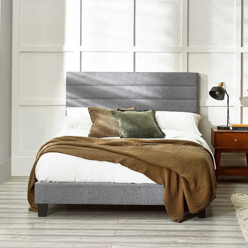 Julian Bowen Wood Bed Merida Bed - Grey Bed Kings