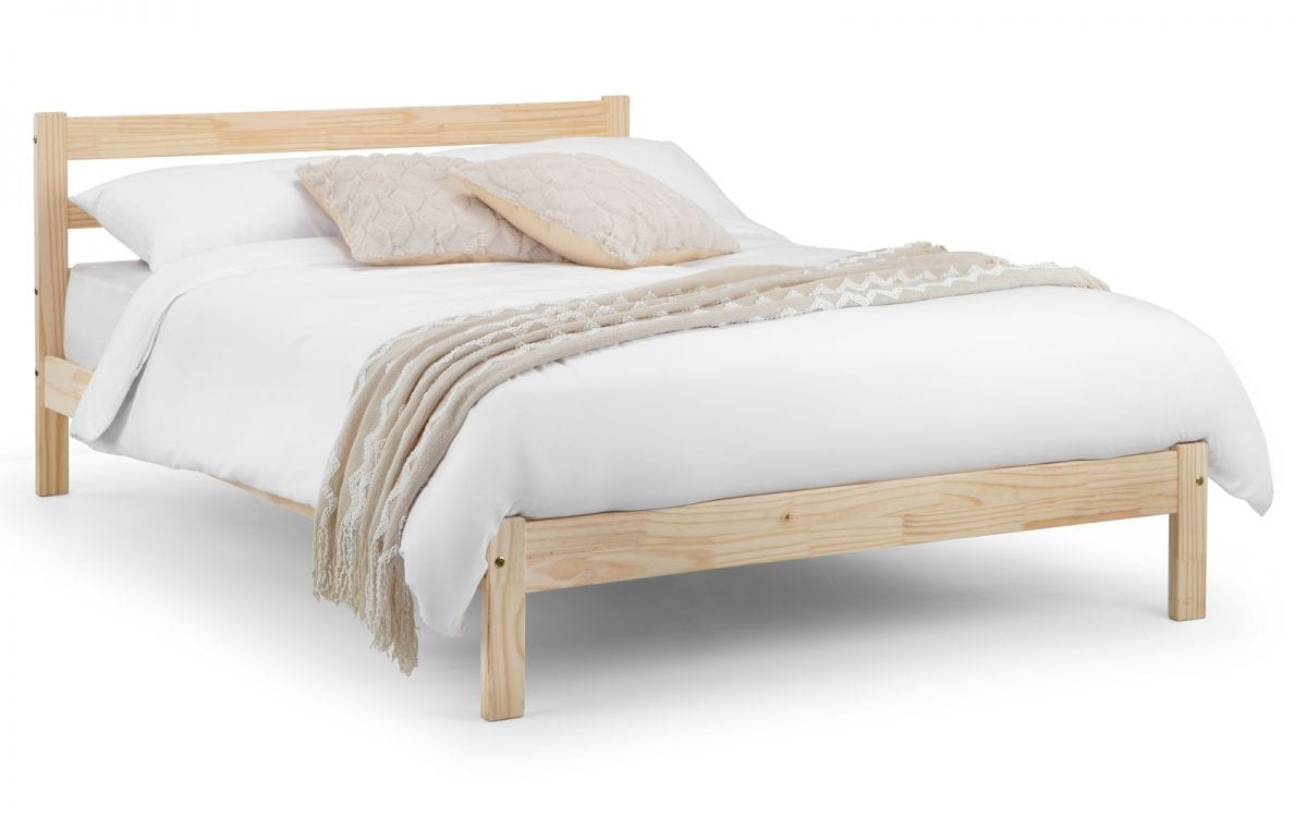 Julian Bowen Wood Bed Sami Pine Bed Bed Kings