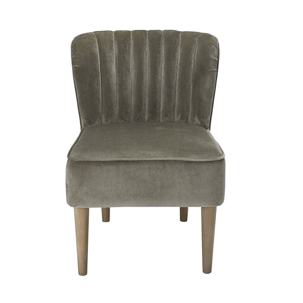 LPD Armchair Bella Chair Steel Grey Bed Kings