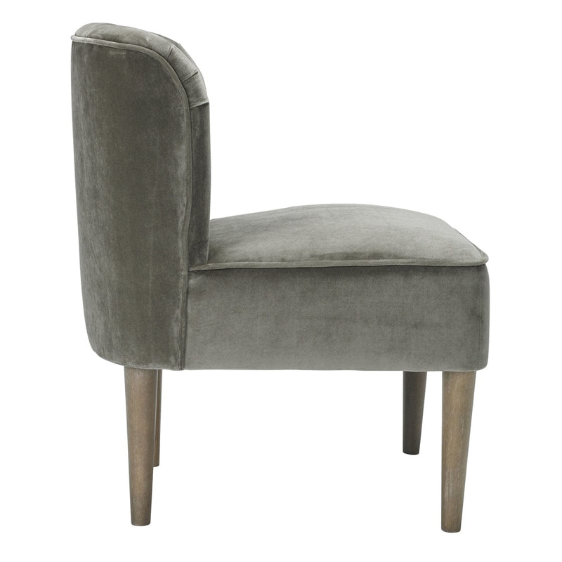 LPD Armchair Bella Chair Steel Grey Bed Kings