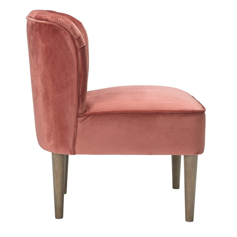 LPD Armchair Bella Chair Vintage Pink Bed Kings