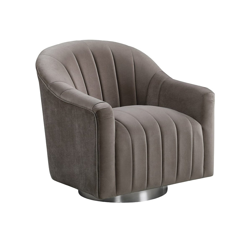 LPD Armchair Tiffany Swivel Chair Cappuccino Bed Kings