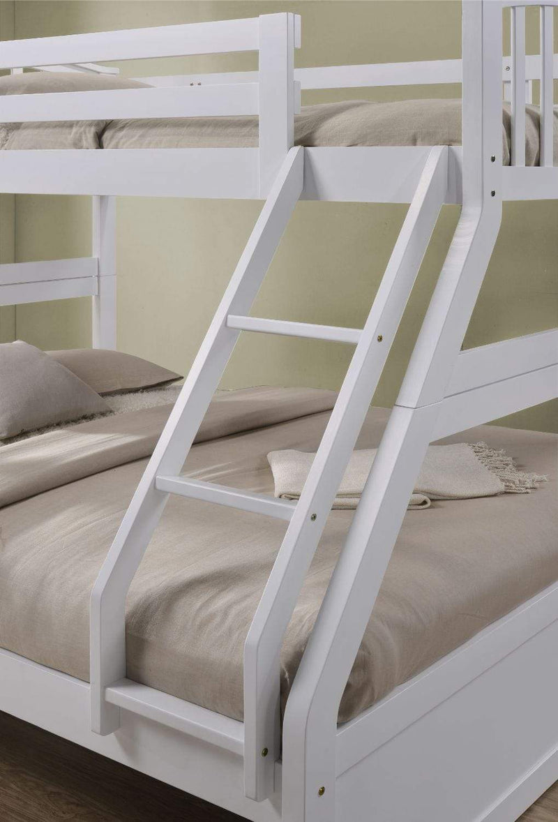 Artisan Bed Company Bunk Bed Archie Triple Bunk Bed Includes 2 X Drawers - White