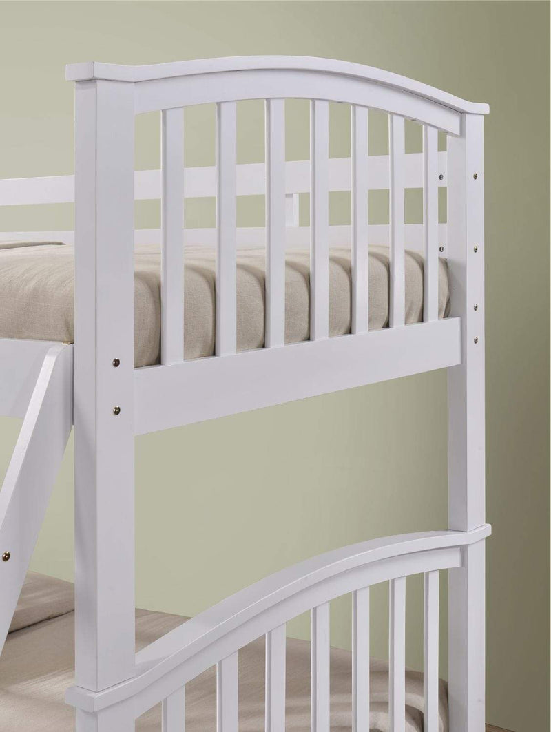 Artisan Bed Company Bunk Bed George 2 In 1 White Bunk Bed