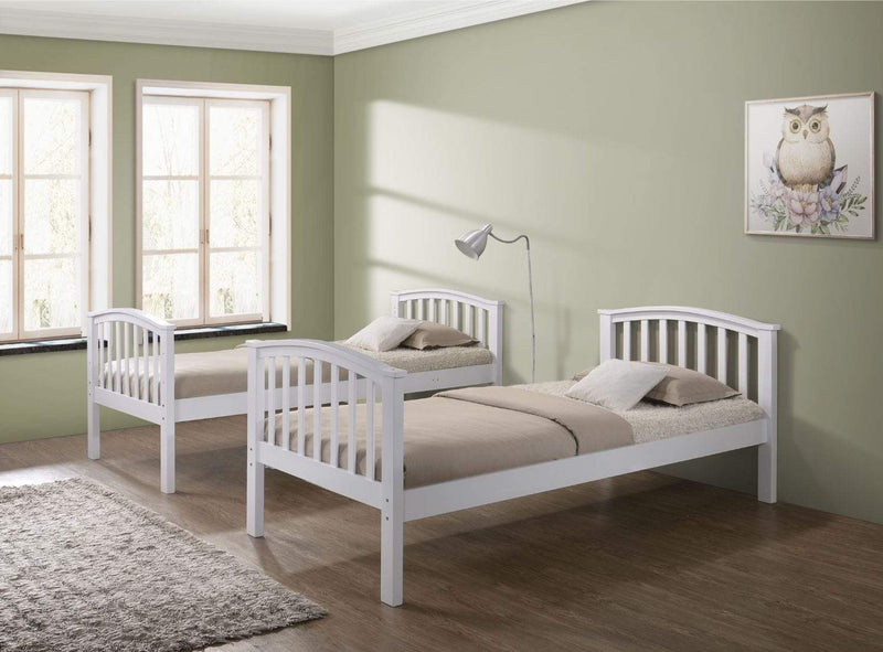 Artisan Bed Company Bunk Bed George 2 In 1 White Bunk Bed