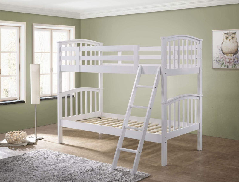 Artisan Bed Company Bunk Bed George 2 In 1 White Bunk Bed