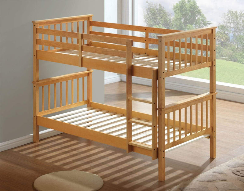 Artisan Bed Company Bunk Bed Louis 2 In 1 Beech Bunk Bed