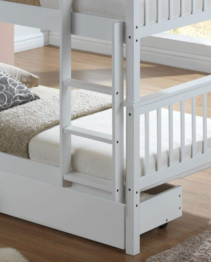 Artisan Bed Company Bunk Bed Louis 2 In 1 White Bunk Bed