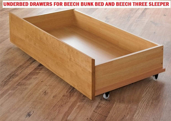Artisan Bed Company Bunk Storage Drawers 2 X Storage Drawers For Louis & Charlotte Bunks - Beech