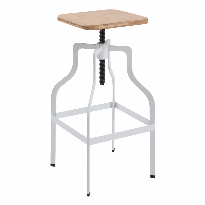 LPD Barstool Shoreditch Bar Stool White Bed Kings