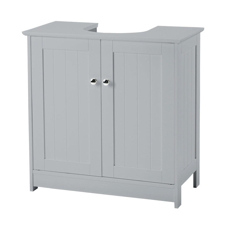 LPD Bathroom Cabinet Alaska Vanity Unit Grey Bed Kings