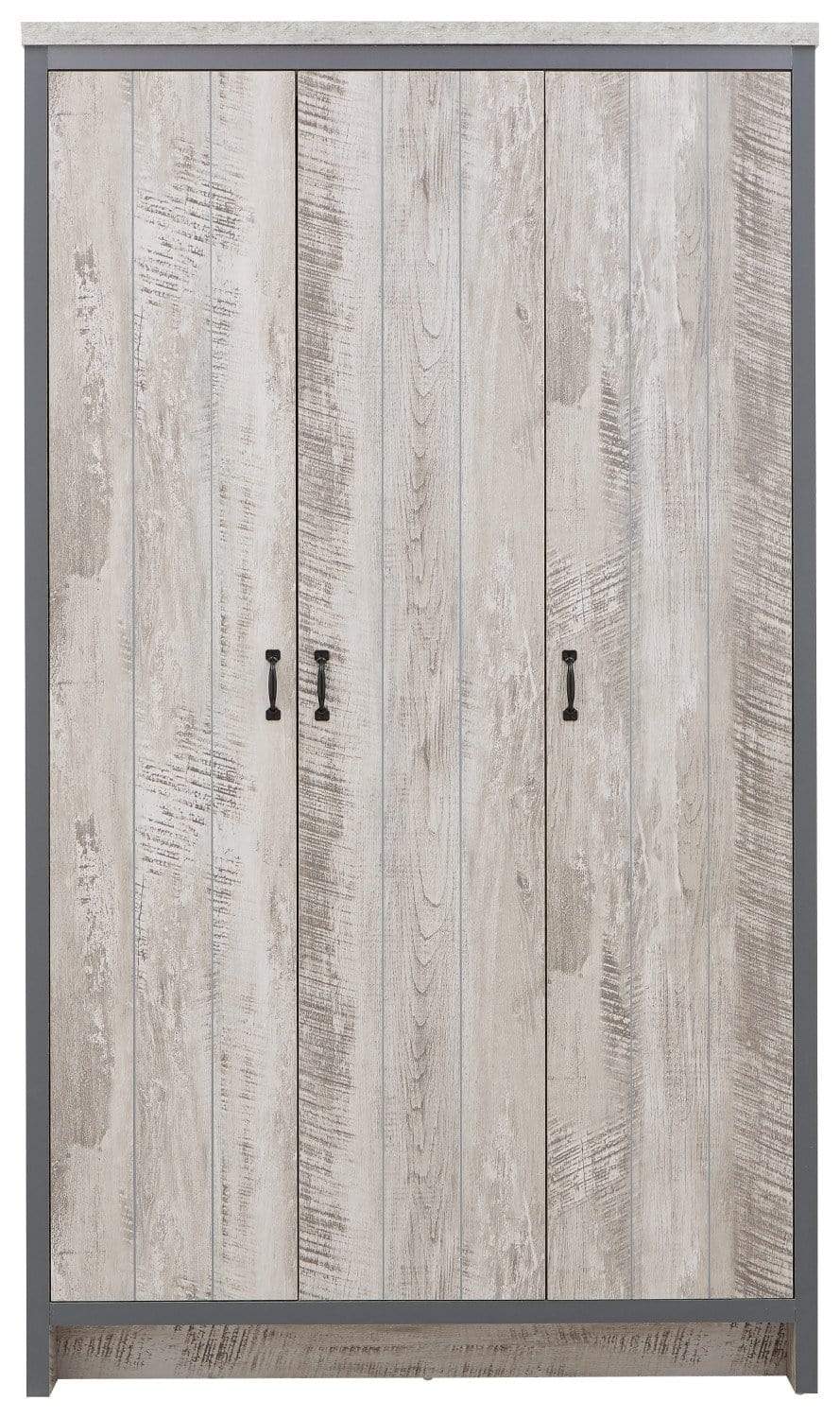 GFW Bedroom Set Boston 4 Piece Bedroom Set Grey Bed Kings