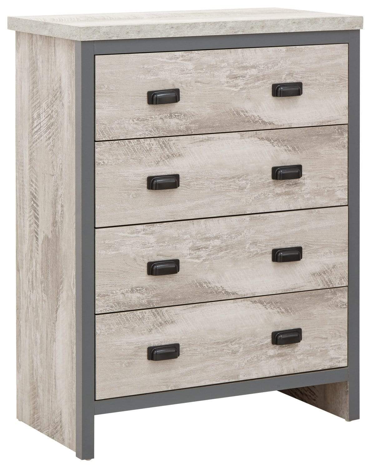 GFW Bedroom Set Boston 4 Piece Bedroom Set Grey Bed Kings