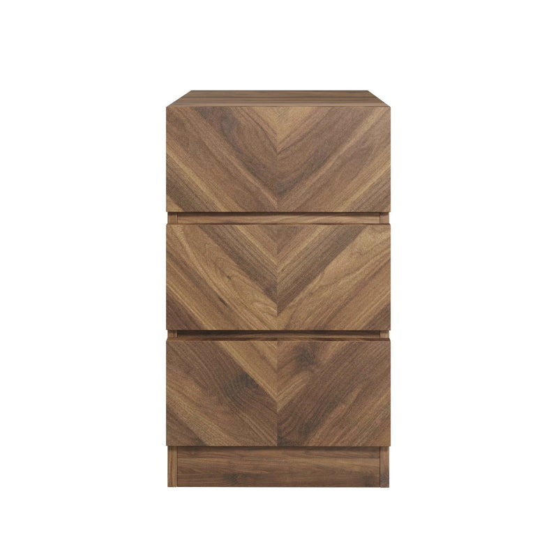 GFW Bedroom Set Catania 3 Piece Bedroom Set Walnut GFW Bed Kings