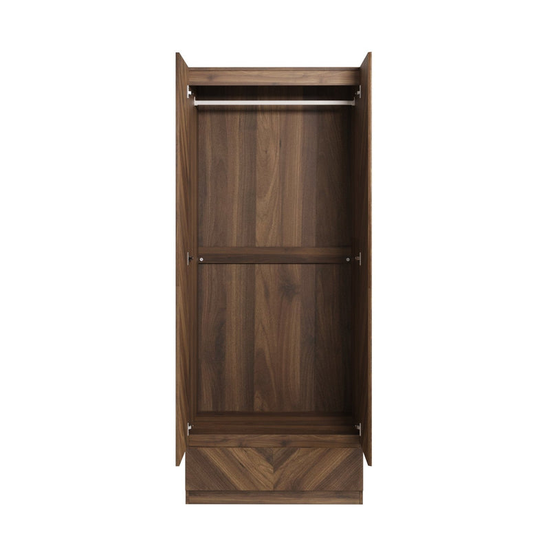 GFW Bedroom Set Catania 3 Piece Bedroom Set Walnut GFW Bed Kings