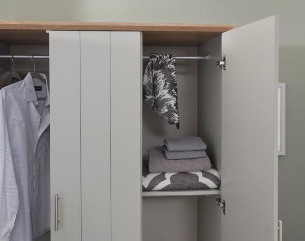 GFW Bedroom Set Kendal 4 Piece Bedroom Set - Grey Bed Kings
