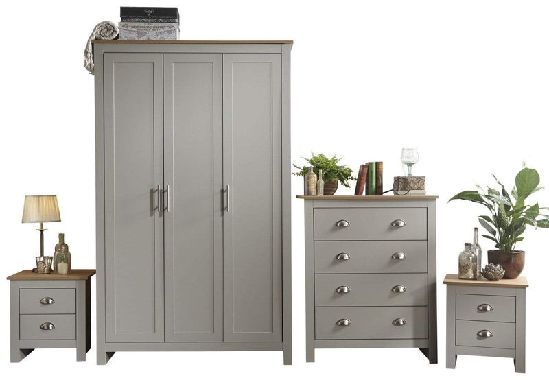 Lancaster bedroom furniture grey deals