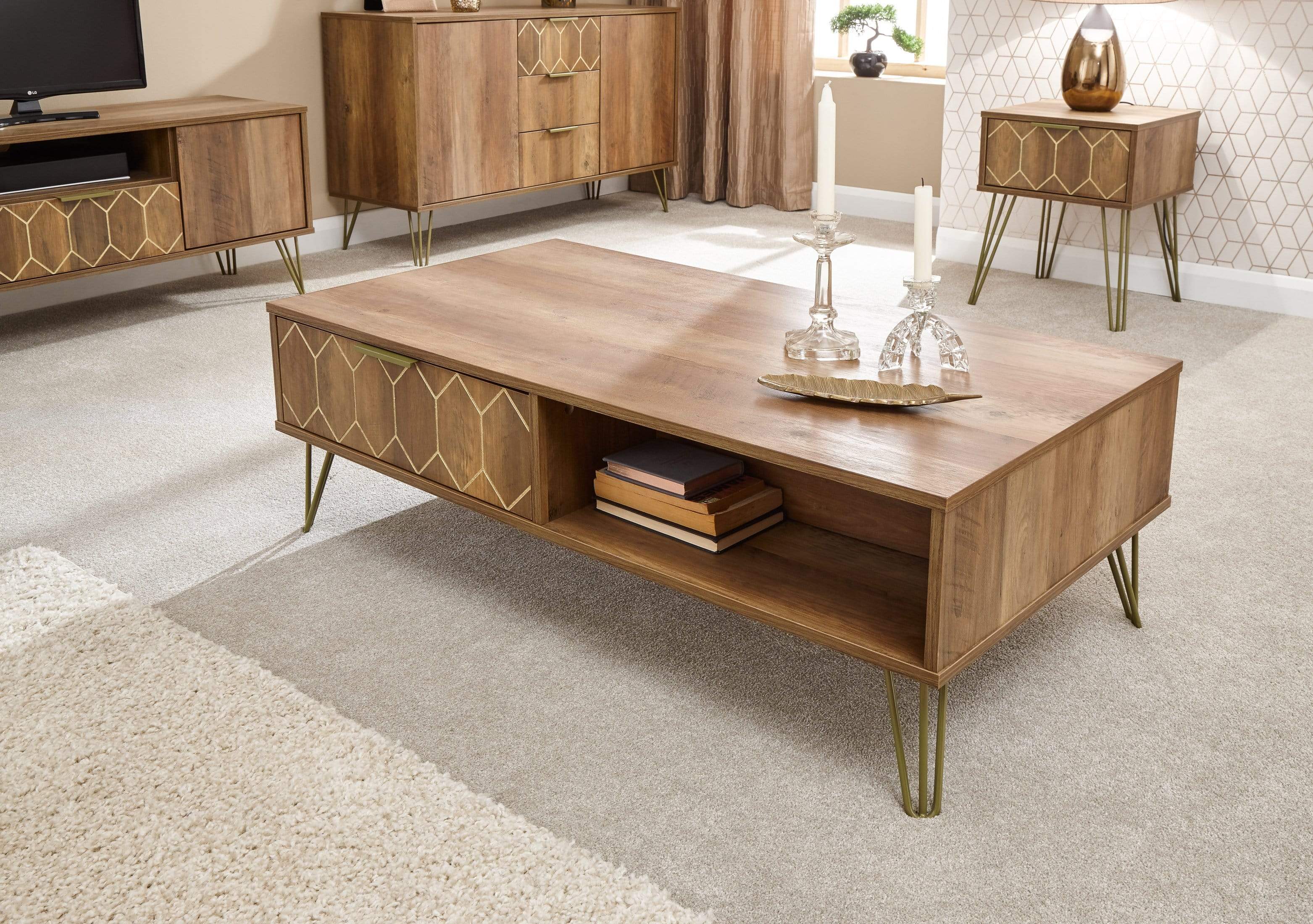 GFW Bedroom Set Orleans 3 Piece Living Room Set Bed Kings