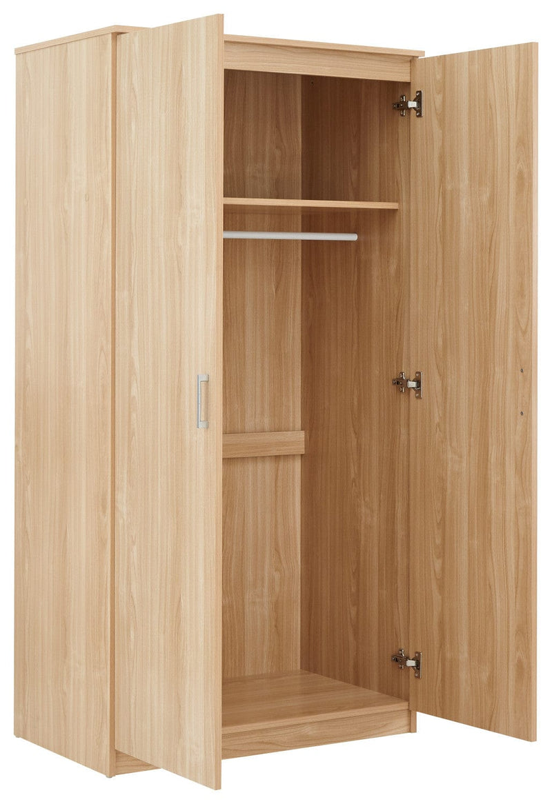 GFW Bedroom Set Panama 3Pce Set Oak Bed Kings