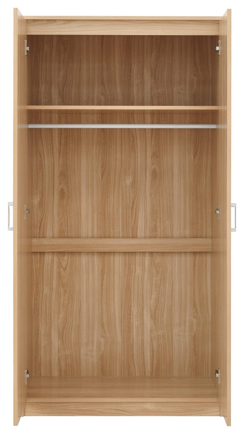 GFW Bedroom Set Panama 3Pce Set Oak Bed Kings