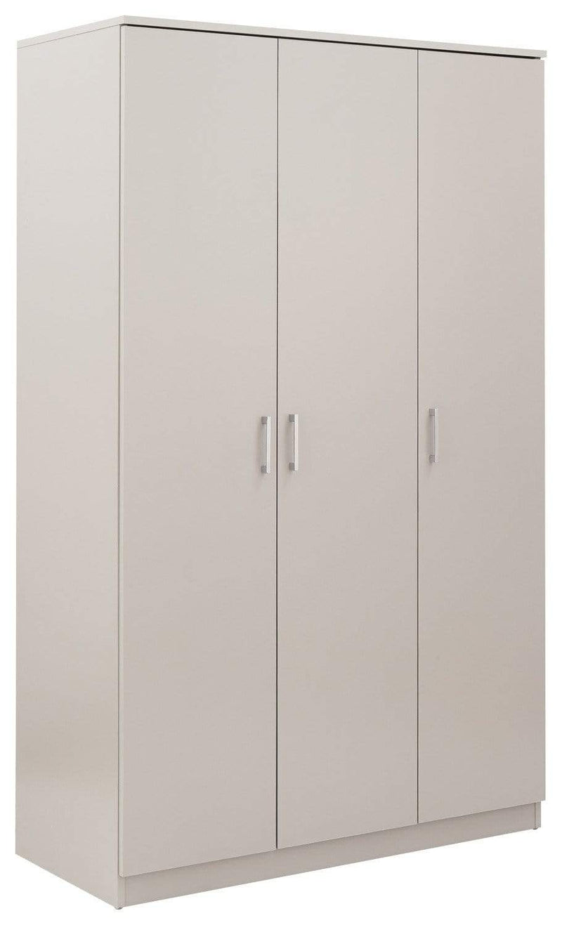 GFW Bedroom Set Panama 4Pce Set Grey Bed Kings
