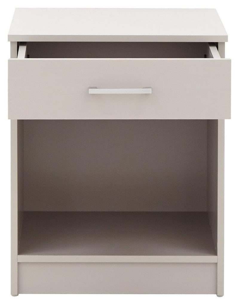 GFW Bedroom Set Panama 4Pce Set Grey Bed Kings