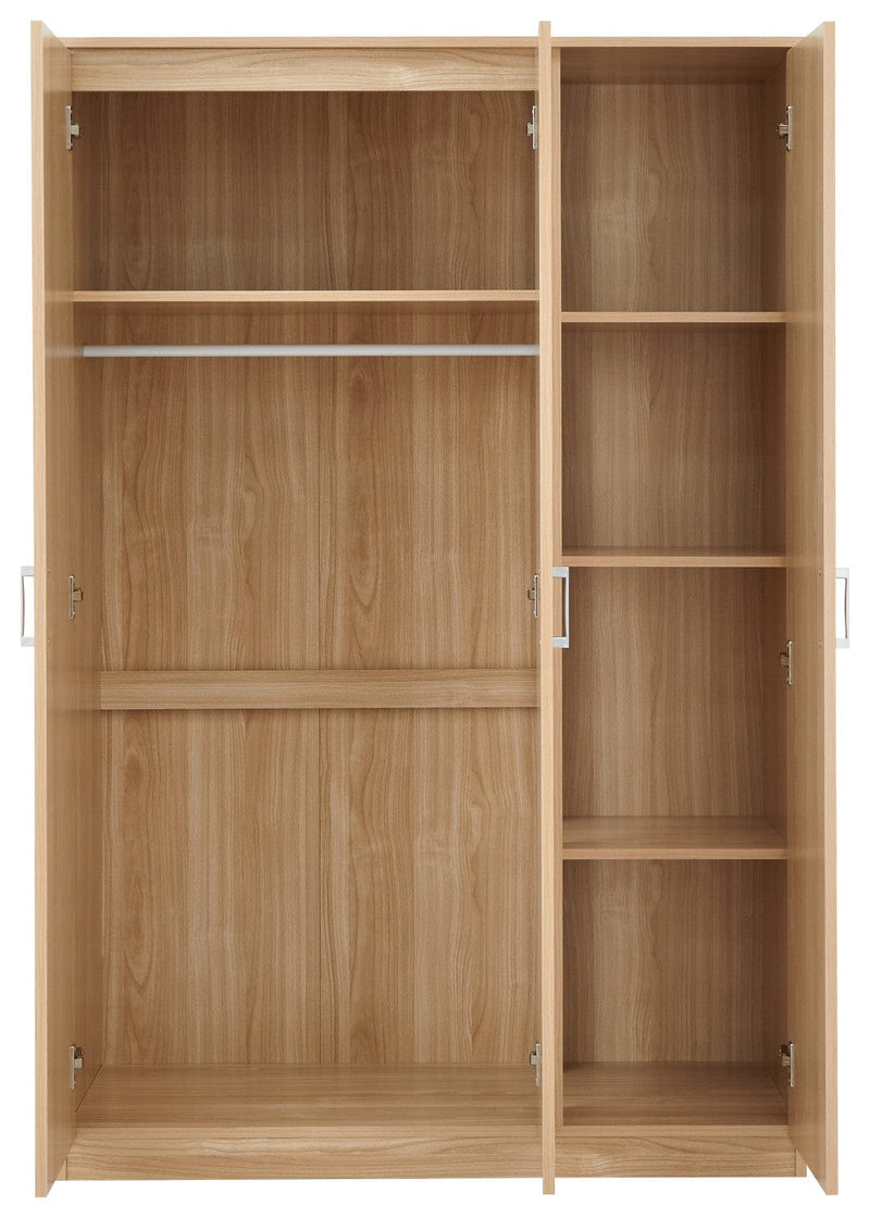 GFW Bedroom Set Panama 4Pce Set Oak Bed Kings