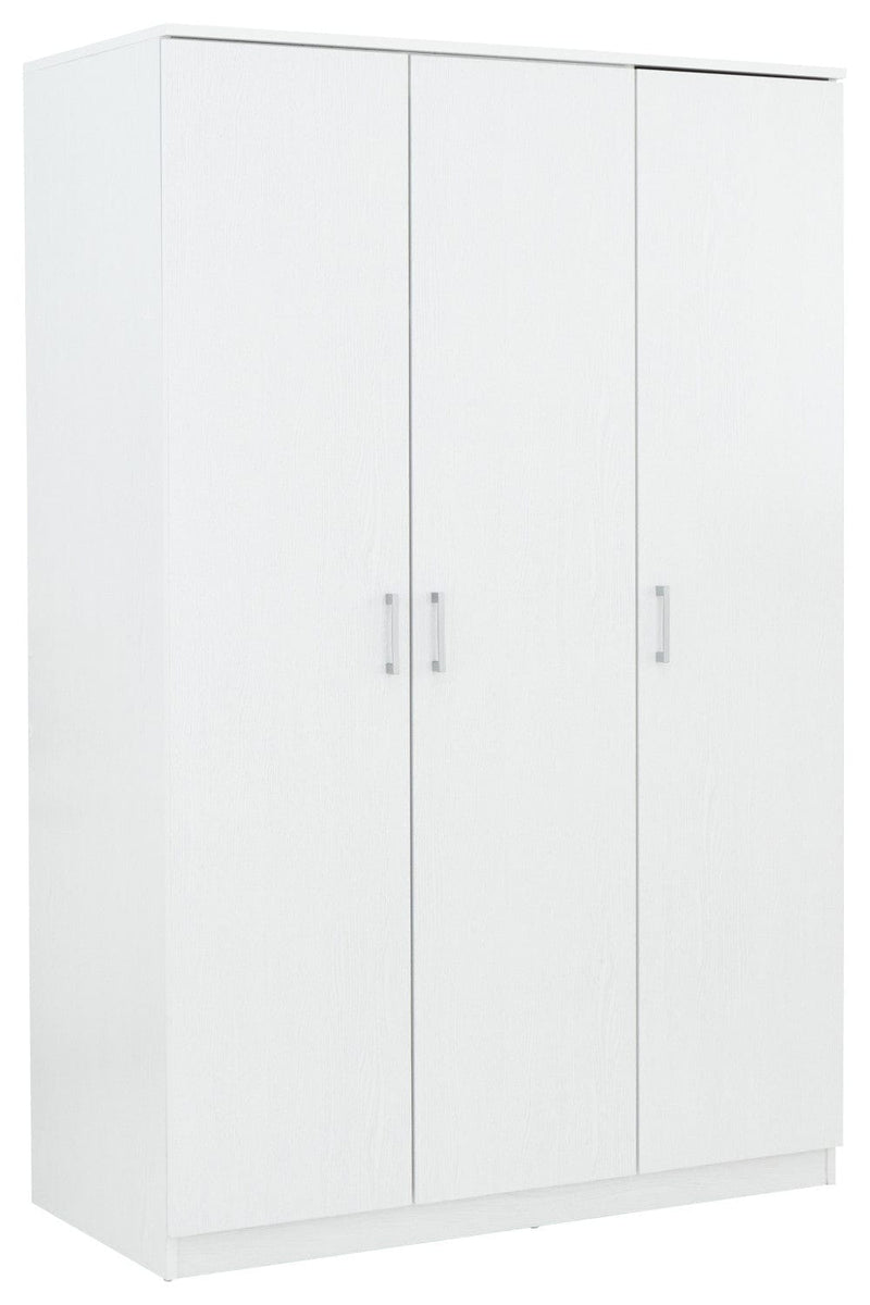 GFW Bedroom Set Panama 4Pce Set White Bed Kings