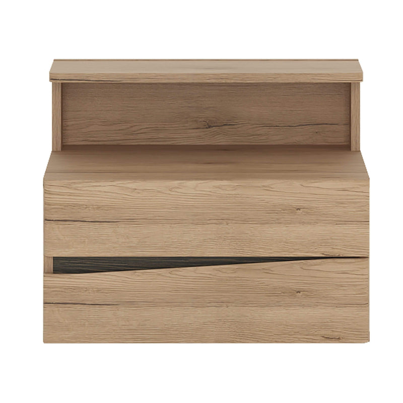 FTG Bedside Cabinet Kensington 2 Drawer Bedside Cabinet RH Drawer (wall fixing) Bed Kings