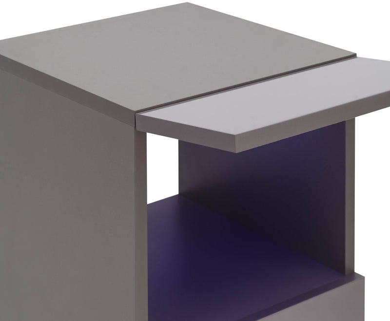 GFW Bedside Cabinet Galicia Pair Of Wall Hanging Bedside Tables Grey Bed Kings