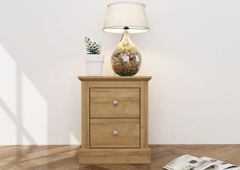 LPD Bedside Cabinet Devon Bedside Cabinet Oak Bed Kings