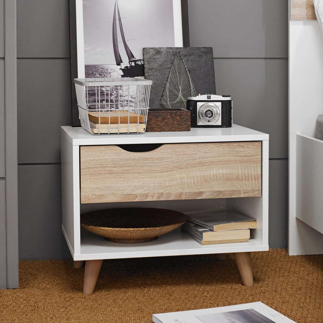 LPD Bedside Cabinet Stockholm Bedside Cabinet Bed Kings