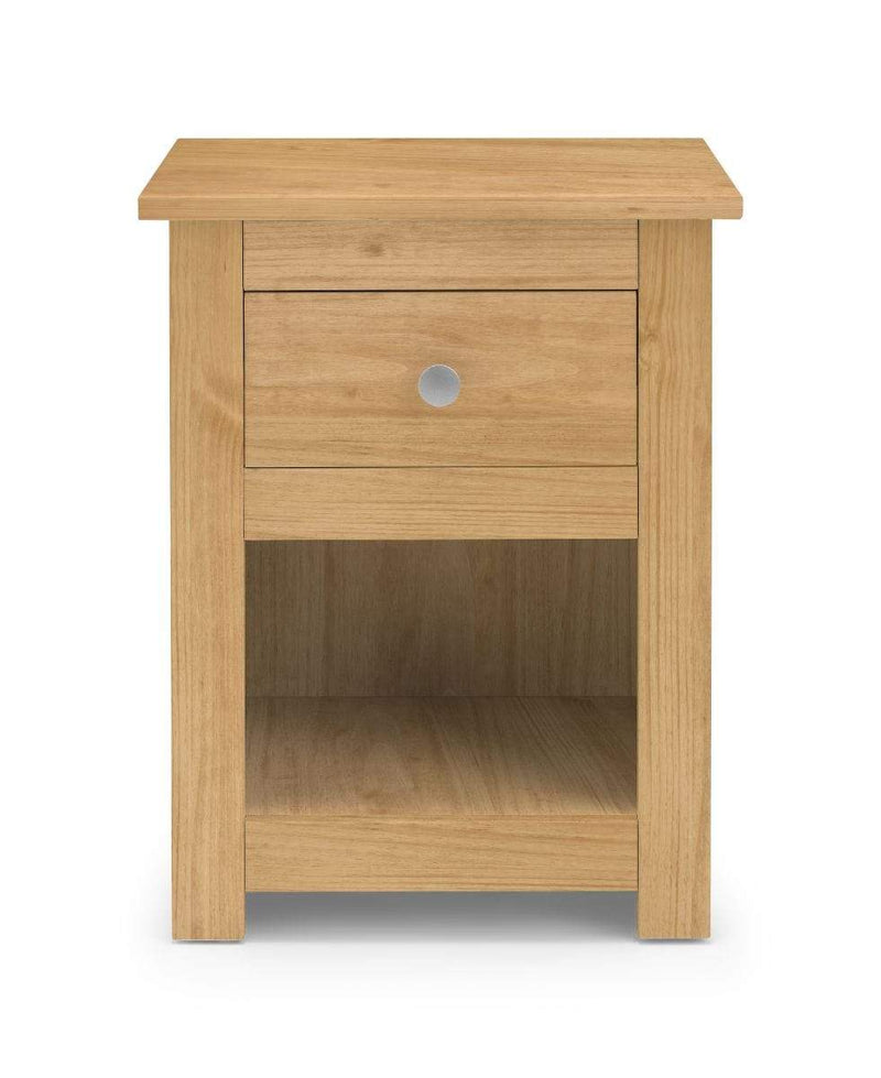 Julian Bowen Bedside Cabinets Radley Bedside - Waxed Pine Bed Kings