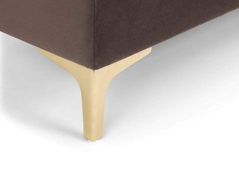 Julian Bowen Blanket Box Deco Blanket Box - Truffle/Gold Bed Kings