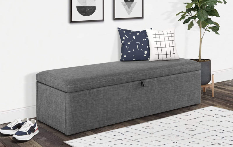 Julian Bowen Blanket Box Sorrento Blanket Box Light Grey Bed Kings