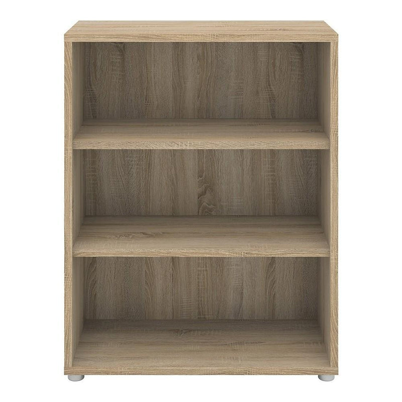 FTG Bookcase Prima Bookcase 2 Shelves in Oak Bed Kings