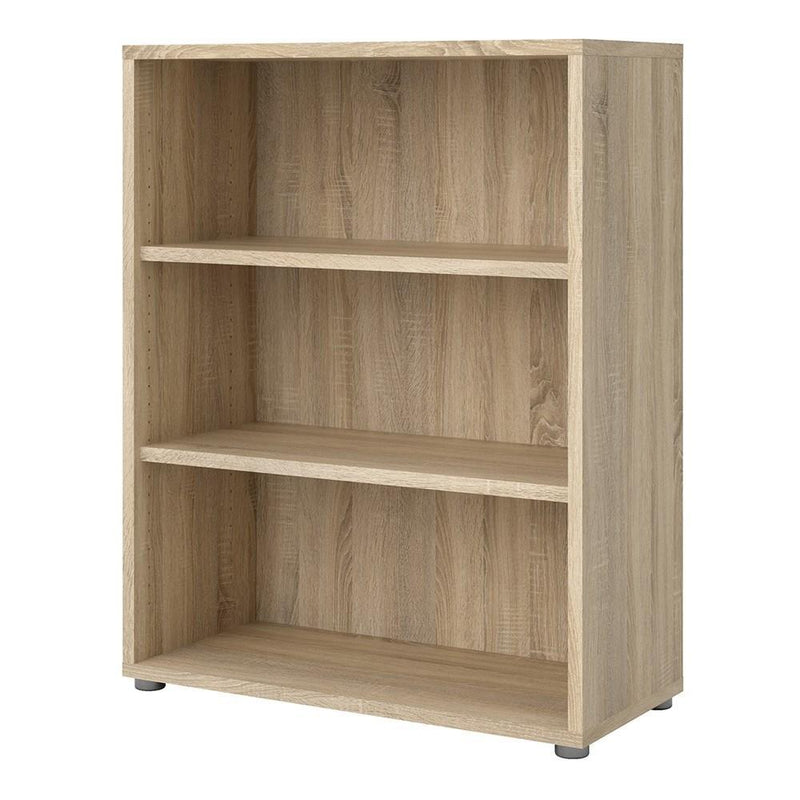 FTG Bookcase Prima Bookcase 2 Shelves in Oak Bed Kings